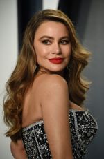 SOFIA VERGARA at Vanity Fair Oscar Party in Beverly Hills 02/09/2020