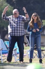 SOFIA VERGARA on the Set of Modern Family in Los Angeles 02/20/2020