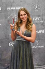 SOPHIA FLORSCH at Laureus Sports Awards 2020 02/17/2020