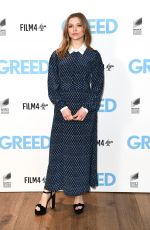 SOPHIE COOKSON at Greed Special Screening in London 02/13/2020