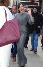 SOPHIE SKELTON Leaves Good Morning America in New York 02/12/2020