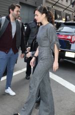SOPHIE SKELTON Leaves Good Morning America in New York 02/12/2020