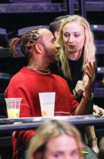 SOPHIE TURNER at Jonas Brothers Concert in Paris 02/22/2020