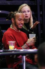 SOPHIE TURNER at Jonas Brothers Concert in Paris 02/22/2020