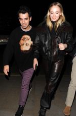 SOPHIE TURNER Night Out in London 02/04/2020
