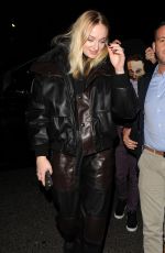 SOPHIE TURNER Night Out in London 02/04/2020