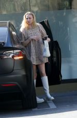 SOPHIE TURNER Out and About in Los Angeles 02/26/2020