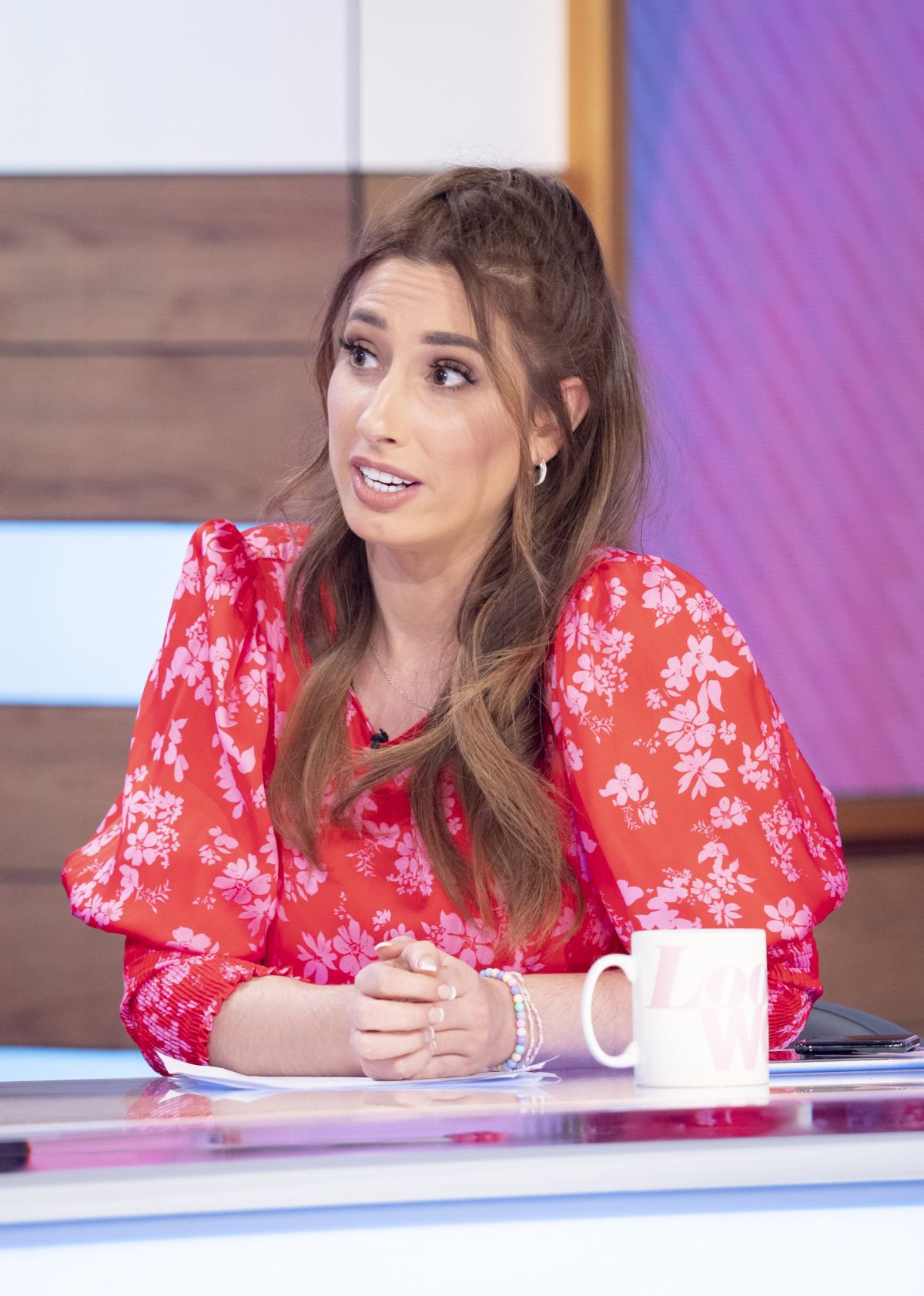 Stacey Solomon At Loose Women Tv Show In London 02 21 2020