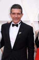 STELLA and Antonio BANDERAS and NICOLE KIMPEL at 92nd Annual Academy Awards in Los Angeles 02/09/2020