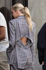 STELLA MAXWELL Arrives at Etro Fashion Show in Milan 02/20/2020