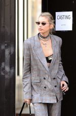 STELLA MAXWELL Arrives at Etro Fashion Show in Milan 02/20/2020