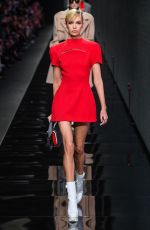 STELLA MAXWELL at Versace Runway Show at Milan Fashion Week 02/21/2020