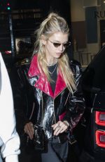 STELLA MAXWELL Leaves Her Hotel in Milan 02/19/2020