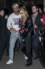 STELLA MAXWELL Leaves Her Hotel in Milan 02/19/2020