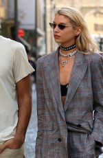 STELLA MAXWELL Out at Milan Fashion Week 02/20/2020