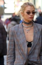 STELLA MAXWELL Out at Milan Fashion Week 02/20/2020