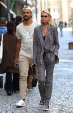 STELLA MAXWELL Out at Milan Fashion Week 02/20/2020