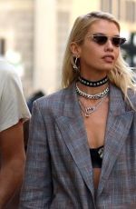 STELLA MAXWELL Out at Milan Fashion Week 02/20/2020