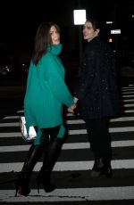 STEPHANIE SEYMOUR Leaves Marc Jacobs Fashion Show in New York 02/12/2020