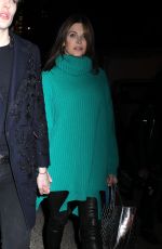 STEPHANIE SEYMOUR Leaves Marc Jacobs Fashion Show in New York 02/12/2020
