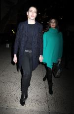 STEPHANIE SEYMOUR Leaves Marc Jacobs Fashion Show in New York 02/12/2020