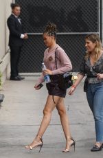 STORM REID Arrives at Jimmy Kimmel Live! in Hollywood 02/27/2020 