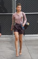 STORM REID Arrives at Jimmy Kimmel Live! in Hollywood 02/27/2020 