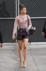 STORM REID Arrives at Jimmy Kimmel Live! in Hollywood 02/27/2020 