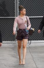 STORM REID Arrives at Jimmy Kimmel Live! in Hollywood 02/27/2020 