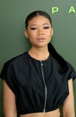 STORM REID at Longchamp Fashion Show in New York 02/08/2020