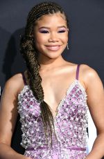 STORM REID at The Invisible Man Premiere in Hollywood 02/24/2020