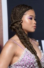 STORM REID at The Invisible Man Premiere in Hollywood 02/24/2020
