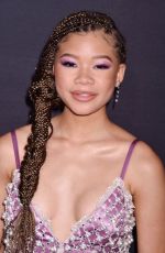 STORM REID at The Invisible Man Premiere in Hollywood 02/24/2020