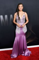 STORM REID at The Invisible Man Premiere in Hollywood 02/24/2020