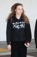 SUKI WATERHOUSE at Los Angeles International Airport 02/17/2020