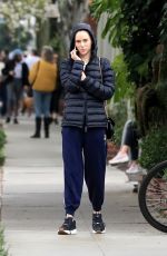 SUKI WATERHOUSE Out and About in West Hollywood 02/11/2020