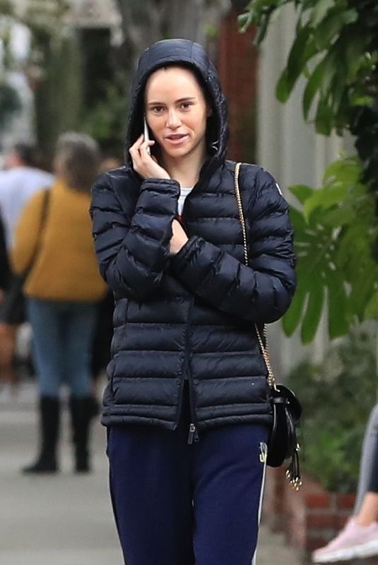 SUKI WATERHOUSE Out and About in West Hollywood 02/11/2020