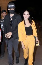 SUNNY LEONE Arrives at Airport in Mumbai 02/06/2020