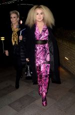 TALLIA STORM Arrives at Good Morning Britain in London 02/14/2020