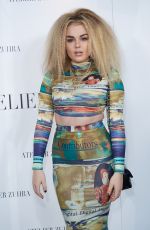 TALLIA STORM at Atelier Zuhra Show at London Fashion Week 02/15/2020