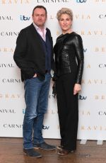 TAMSIN GREIG at Belgravia Photocall in London 02/17/2020