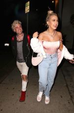 TANA MONGEAU Leaves a Comedy Club in Hollywood 02/13/2020