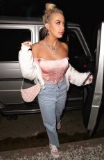 TANA MONGEAU Leaves a Comedy Club in Hollywood 02/13/2020