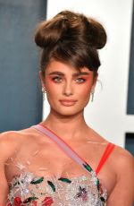 TAYLOR HILL at 2020 Vanity Fair Oscar Party in Beverly Hills 02/09/2020