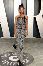 TAYLOR RUSSELL at 2020 Vanity Fair Oscar Party in Beverly Hills 02/09/2020