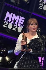 TAYLOR SWIFT at NME Awards 2020 in London 02/12/2020