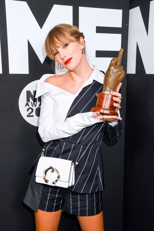TAYLOR SWIFT at NME Awards 2020 in London 02/12/2020