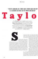 TAYLOR SWIFT in Mujer Hoy Magazine, Spain January 2020