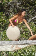 THALIA AYALA in Bikini at a Beach in Tulum 02/19/2020