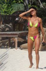 THALIA AYALA in Bikini at a Beach in Tulum 02/19/2020